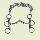 Stainless Steel Medium Ported Pelham Bit