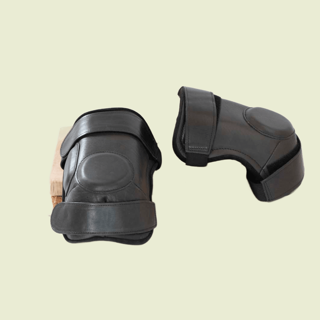 Leather Polo Knee Guards