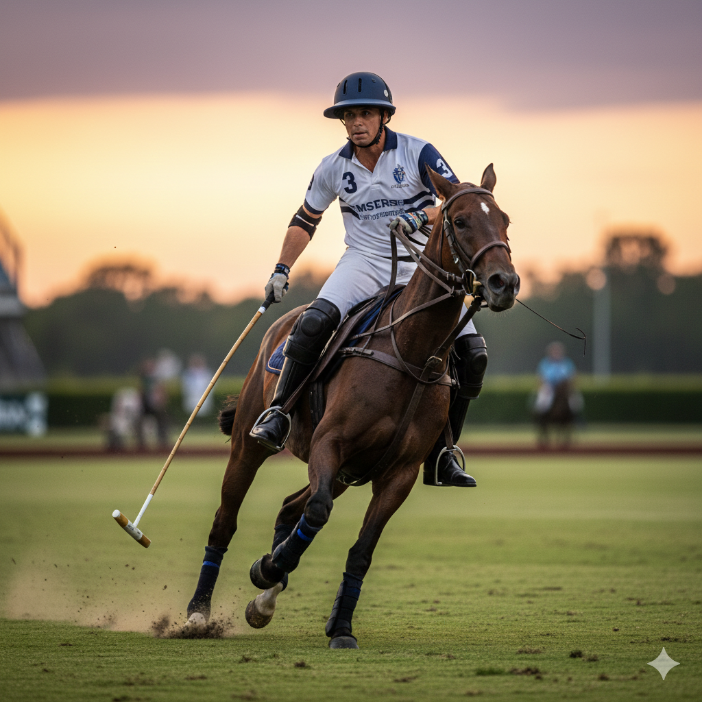 High-Impact Polo Helmet
